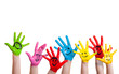 Foto: lachende Kinderhände lachende Kinderhände