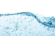 blue water splash