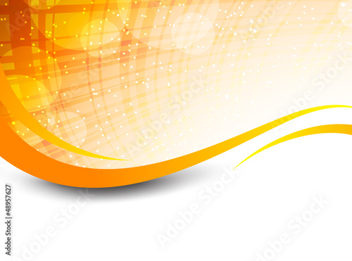 Vector: Abstract orange background Abstract orange background