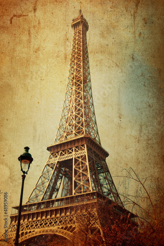 Fototapeta The Eiffel Tower