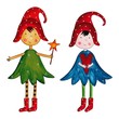 The fairies of the enchanted forest