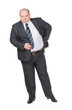 Photo: Fat businessman glowering at the camera Fat businessman glowering at the camera