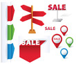 Set of Color Arrows and Design elements.