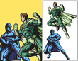 Eco Hero vs Dark Hero