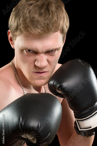 Photo: Furious young man Furious young man