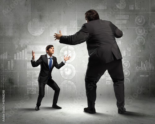 Photo: Business dispute Business dispute