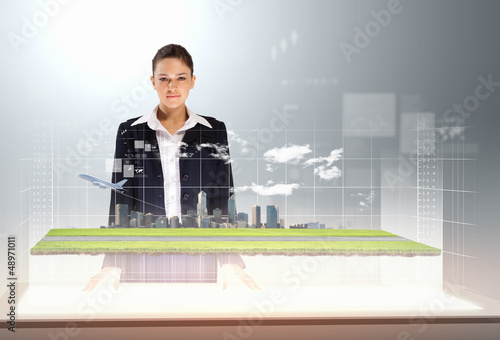 Photo: High-tech in business High-tech in business