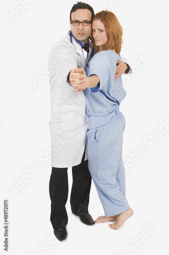 Photo: Doctor Dancing with Nurse Doctor Dancing with Nurse