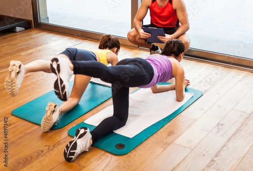 Photo: Fitness lesson Fitness lesson
