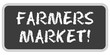 TF-Sticker eckig oc FARMERS MARKET!