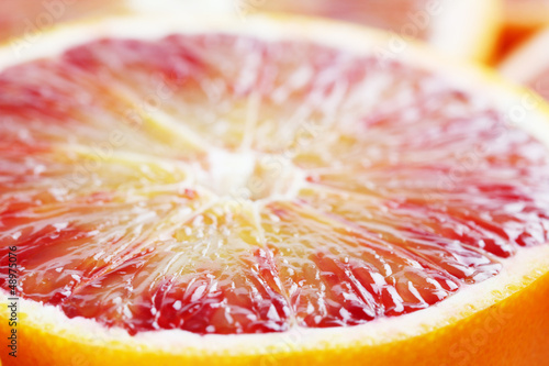 Photo: Blood orange close up Blood orange close up