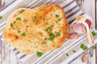 Naan background.