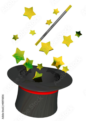 Illustration: MAGIC SHOW - 3D MAGIC SHOW - 3D