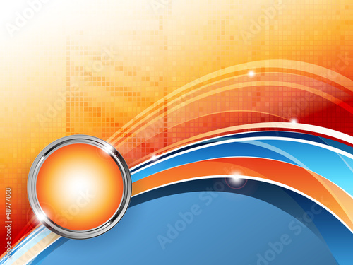 Vector: vector wavy lines with copy space. eps10 vector wavy lines with copy space. eps10