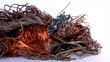 Dolly shot of electrical waste