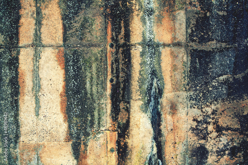 Photo: moldy concrete wall moldy concrete wall