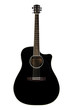isolated guitar