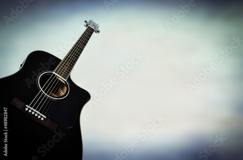 Photo: acoustic guitar background acoustic guitar background