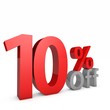 10 Percent off