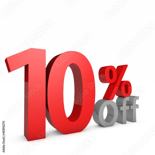 Photo: 10 Percent off 10 Percent off