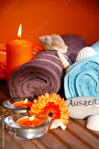 Photo: Handtücher und Kerzen Handtücher und Kerzen