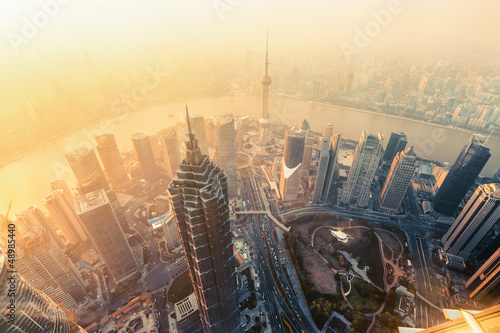 Photo: Shanghai skyline Shanghai skyline