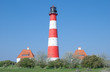 der berühmte Leuchtturm von Westerheversand