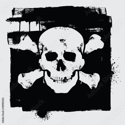 Vector: skull icon skull icon