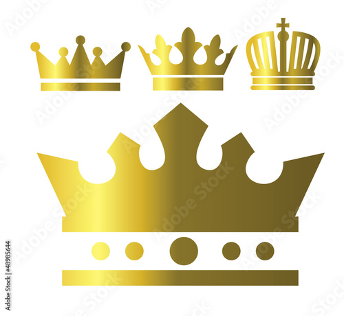 Vector: crown icons crown icons