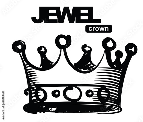 Vector: black crown black crown