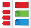Set of Colorful Arrows and Design banners.
