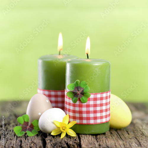 Photo: Osterzeit, Kerzen Osterzeit, Kerzen
