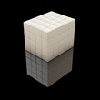Würfelzucker Quader - 3D render