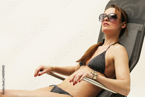 Photo: Frau im Bikini Frau im Bikini