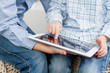 Boys with tablet pc
