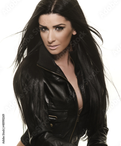 Photo: Portrait of beautiful and sexy young woman Portrait of beautiful and sexy young woman