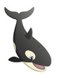 Vector: Orca Diving Orca Diving