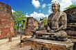 Buddha in Polonnaruwa temple - medieval capital of Ceylon,UNESCO
