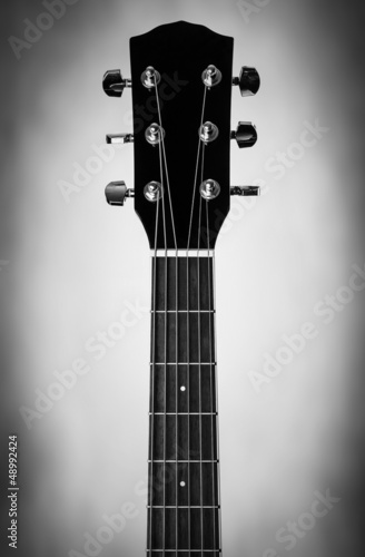 Photo: acoustic guitar neck acoustic guitar neck