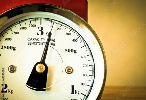 Photo: Retro weighing scales Retro weighing scales