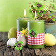 Photo: Easter time, candles Easter time, candles