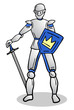 Medieval soldier