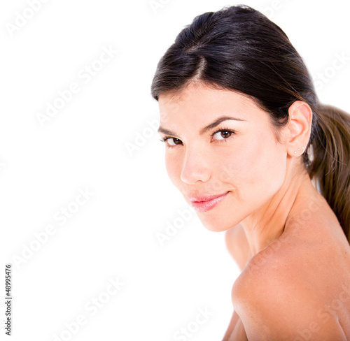 Photo: Beauty portrait of a woman Beauty portrait of a woman