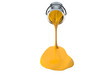 Spilling yellow Ink (3D)