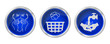 Flu prevention buttons