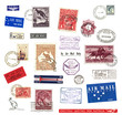 Photo: Briefmarken und Poststempel aus Australien Briefmarken und Poststempel aus Australien