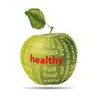 Vector: healthy living healthy living