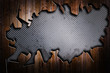 Wooden frame