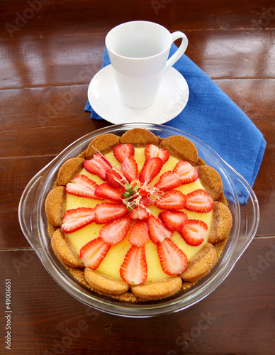 Photo: Ginger Biscuit Tart Ginger Biscuit Tart