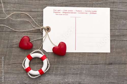 Photo: Hafen der Ehe - Hochzeitskarte oder Valentinstag - Herzen Hafen der Ehe - Hochzeitskarte oder Valentinstag - Herzen